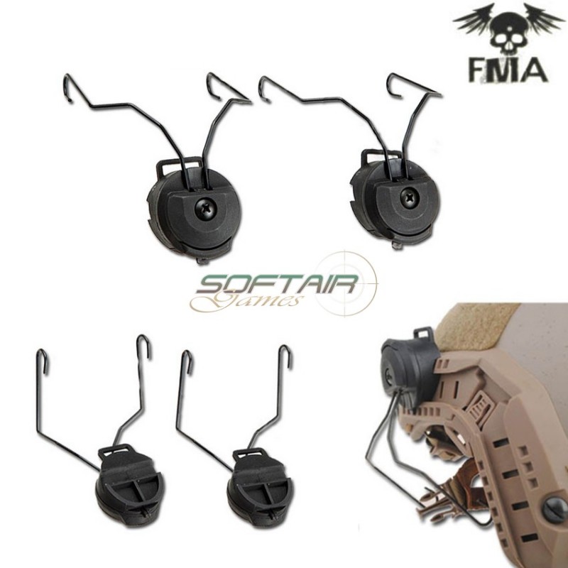 Z3ad Peltor Black For Msa Sordin Fma (fma-tb398-bk)
