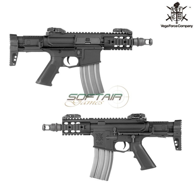 Fucile Elettrico Aeg Vr16 Stinger 2 Pdw Black Vfc (vf1-m4sbxsbk03)
