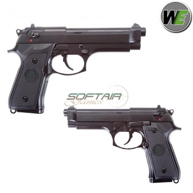 Pistola A Gas Gbb M92 Black Double Action Trigger We (we-051new)