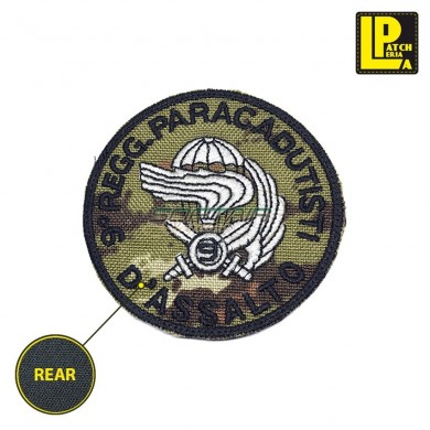 Military Morale Patch Embroidered Paratroopers Vegetata Patcheria (lp-prc347)