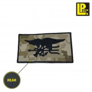 Military Morale Patch Embroidered Navy Seal Logo Aor1 Patcheria (lp-prc100) Military Morale Patch Embroidered Navy Seal Logo Aor1 Patcheria (lp-prc100)