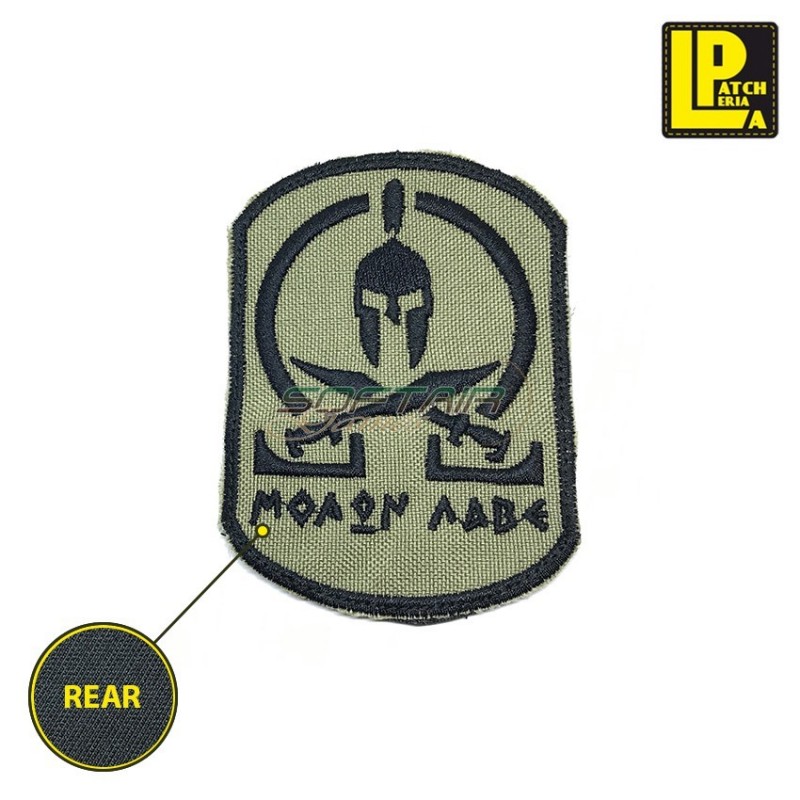 Military Morale Patch Ricamata Molon Labe Sabbia Patcheria (lp-prc158) Military Morale Patch Ricamata Molon Labe Sabbia Patcheria (lp-prc158)