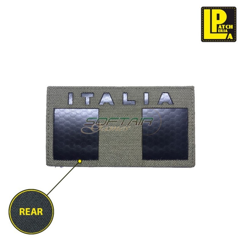 Infrared Military Patch Ir Bandiera Italia Coyote Tan Patcheria (lp-pir066)
