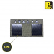 Infrared Military Patch Ir Flag Italy Coyote Tan Patcheria (lp-pir066)