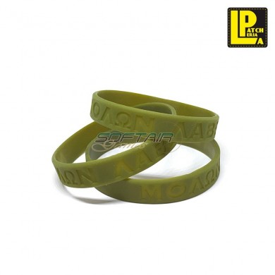 Bracelet Pvc Molon Labe Od Patcheria (lp-brc017)