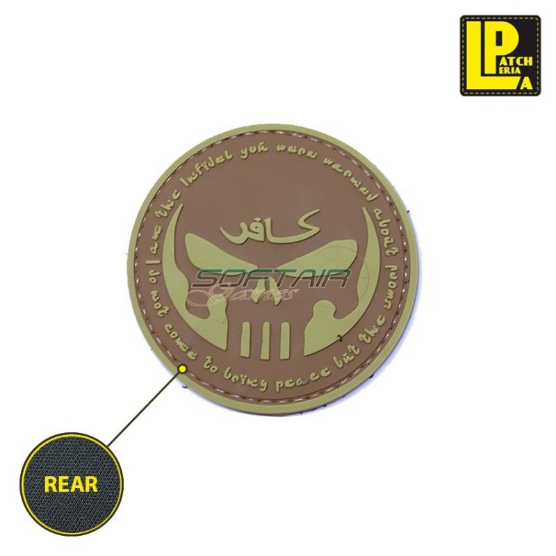 Military Morale Patch Pvc Infidel Tan Skull Patcheria (lp-ppvc184) Military Morale Patch Pvc Infidel Tan Skull Patcheria (lp-ppvc184)