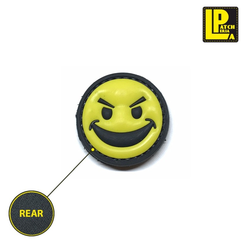Military Morale Patch Pvc Bad Smiley Patcheria (lp-ppvc102) Military Morale Patch Pvc Bad Smiley Patcheria (lp-ppvc102)