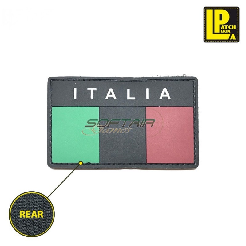 Military Morale Patch Pvc Italy Flag Low Visibility Patcheria (lp-ppvc -  Softair Games - ASG Softair San Marino