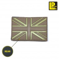 Military Morale Patch Pvc Uk Brown Flag Low Visibility Patcheria (lp-ppvc080) Military Morale Patch Pvc Uk Brown Flag Low Visibility Patcheria (lp-ppvc080)