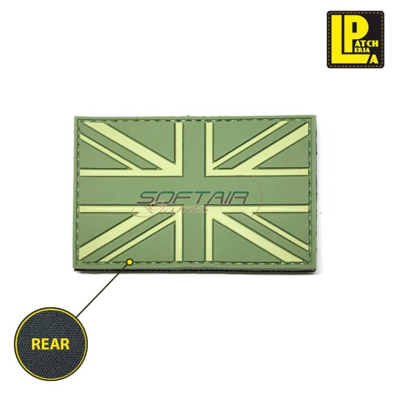 Military Morale Patch Pvc Uk Od Flag Low Visibility Patcheria (lp-ppvc093) Military Morale Patch Pvc Uk Od Flag Low Visibility Patcheria (lp-ppvc093)