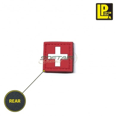 Military Morale Patch Pvc Red Medic Cross Patcheria (lp-ppvc150)
