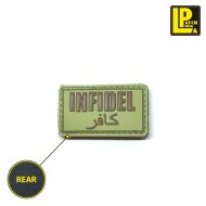 Military Morale Patch Pvc Infidel Od Patcheria (lp-ppvc061) Military Morale Patch Pvc Infidel Od Patcheria (lp-ppvc061)