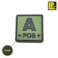 Military Morale Patch Pvc Blood Type A+ Square Od Patcheria (lp-ppvc278) Military Morale Patch Pvc Blood Type A+ Square Od Patcheria (lp-ppvc278)