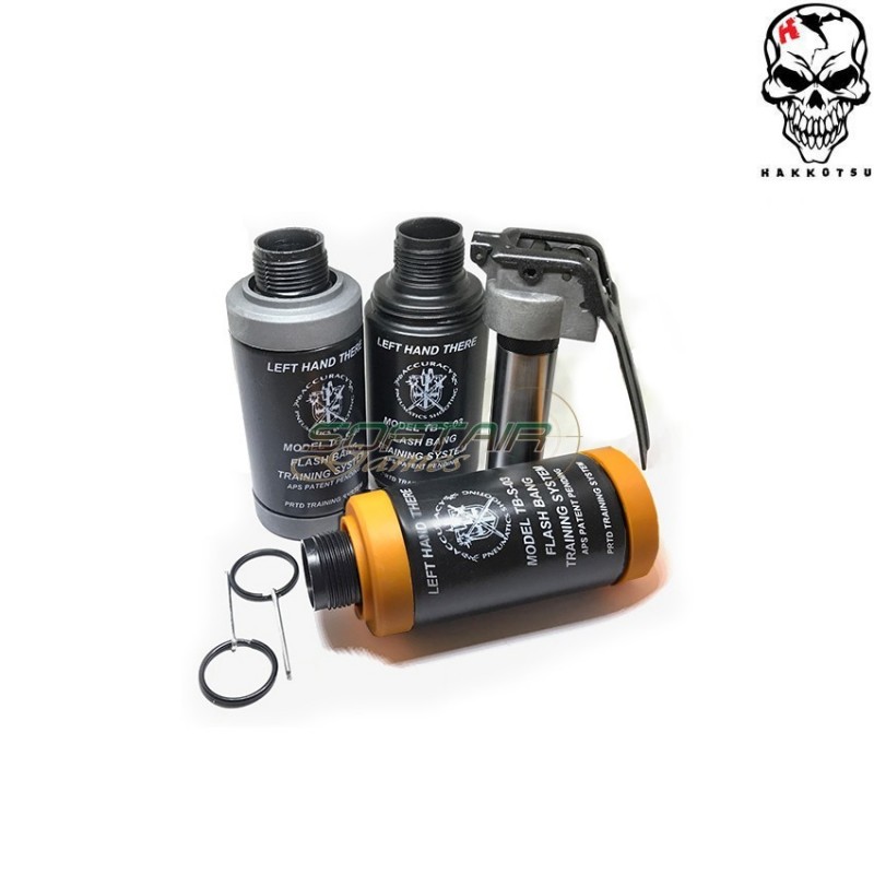 Granata Co2 Thunder B Flash Bang Set 3pcs Hakkotsu (hako-tb08) Granata Co2 Thunder B Flash Bang Set 3pcs Hakkotsu (hako-tb08)