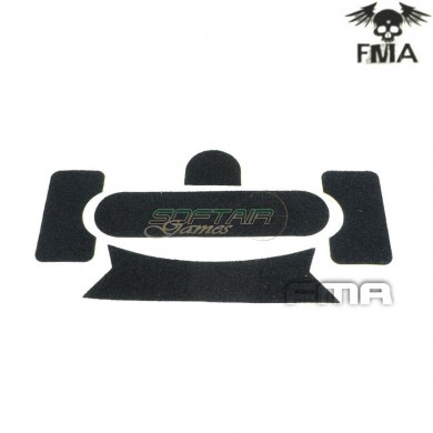 Velcro Set Sticker Ballistic Type For Helmet Black Fma (fma-tb406)