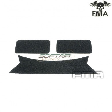 Velcro Set Sticker Bj Type For Helmet Black Fma (fma-tb408)