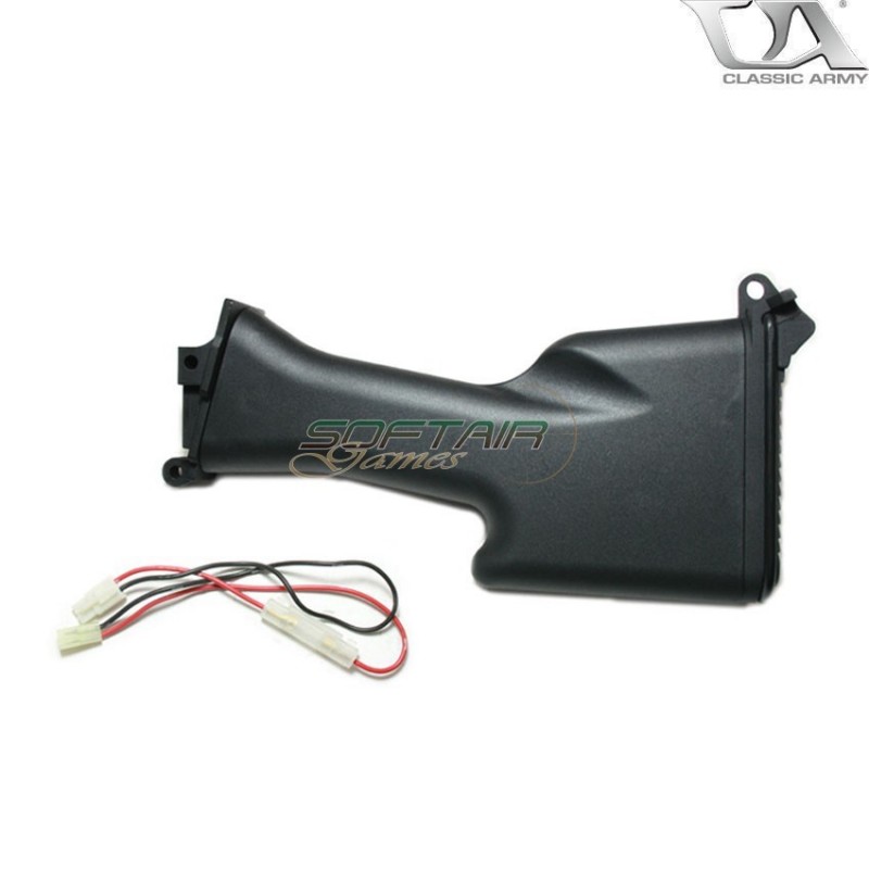 Set Fixed Stock Black For M249 Saw Mkii Classic Army (ca-a122p)