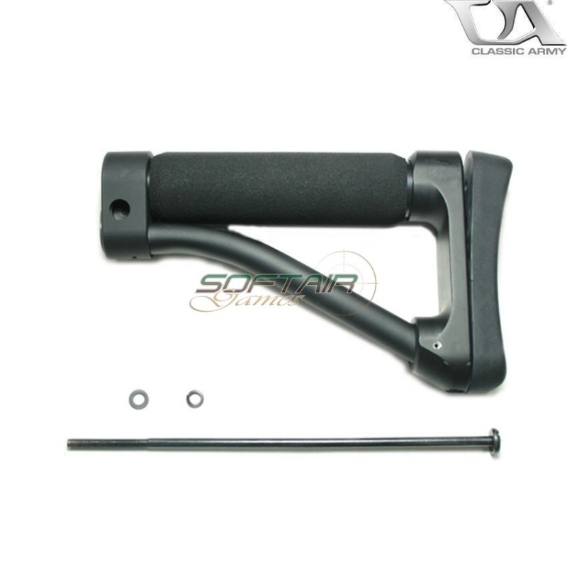 Tactical M15 Stock Black Short For Aeg M4/m16 Classic Army (ca-a265m)