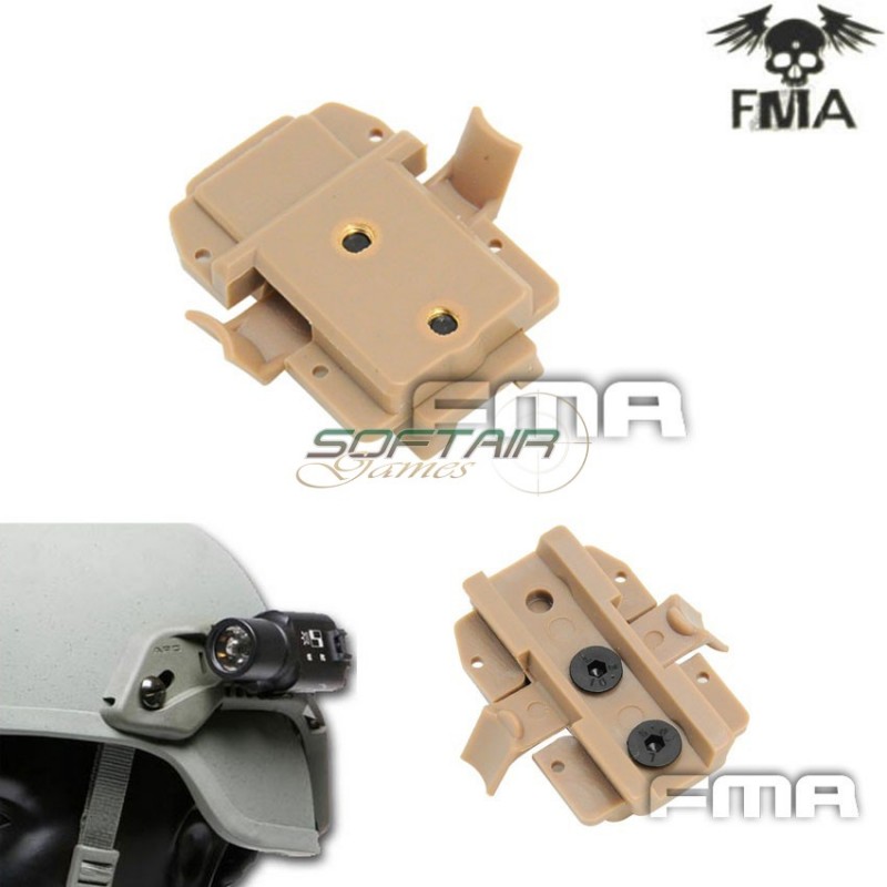 Helmet Adapter X Type Dark Earth Fma (fma-tb425) Helmet Adapter X Type Dark Earth Fma (fma-tb425)