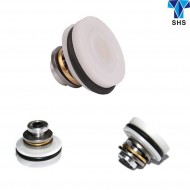 Pom Bearing White Piston Head For Aeg Shs (shs-pt0022-wh) Pom Bearing White Piston Head For Aeg Shs (shs-pt0022-wh)