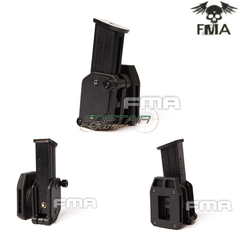 Pistol Magazine Pouch Black Speed Multi-angled Fma (fma-tb430) Pistol Magazine Pouch Black Speed Multi-angled Fma (fma-tb430)