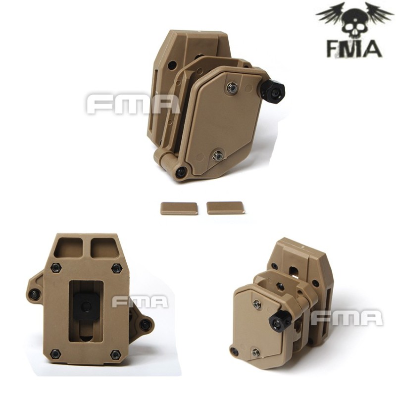 Pistol Magazine Pouch Dark Earth Speed Multi-angled Fma (fma-tb434-2) Pistol Magazine Pouch Dark Earth Speed Multi-angled Fma (fma-tb434-2)