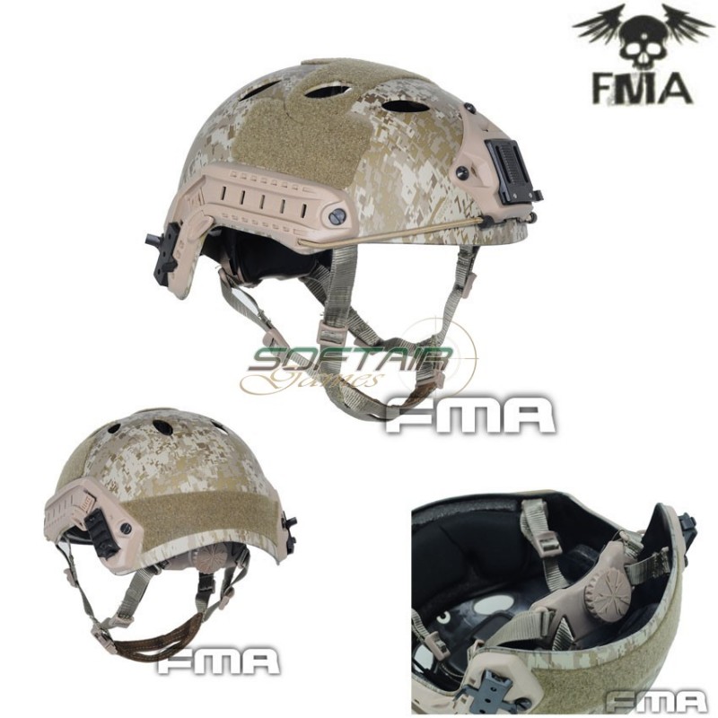 Elmetto Fast Pj Type Digital Desert Fma (fma-tb469)