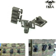 Set 3 Adattatori 25mm Molle System Foliage Green Fma (fma-tb543)