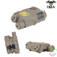 Navy Seal Peq-15 Green Laser & Porta Batteria Dark Earth Fma (fma-tb544)