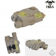 Devgru Peq-15 La-5 Green Laser & Porta Batteria Dark Earth Fma (fma-tb548)