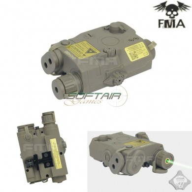 Devgru Peq-15 La-5 Green Laser & Porta Batteria Foliage Green Fma (fma-tb549)