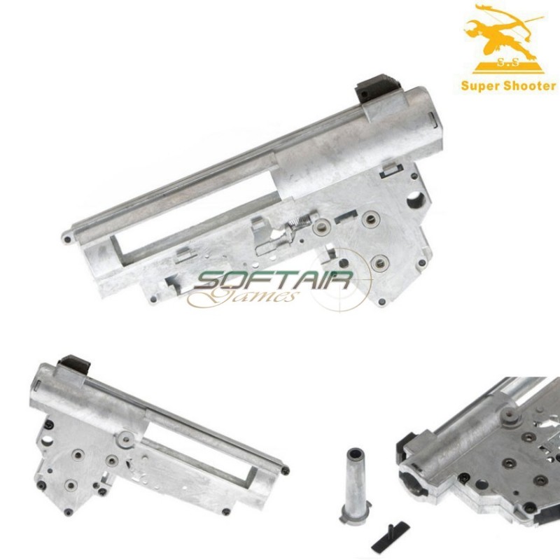 Gearbox Qd 8mm Ver.3 Zinc Alloy Super Shooter (ss-bx0042) Gearbox Qd 8mm Ver.3 Zinc Alloy Super Shooter (ss-bx0042)