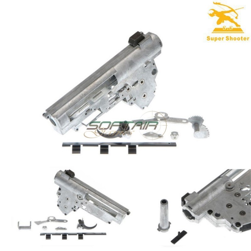Set Gearbox Qd 8mm Ver.3 Zinc Alloy Super Shooter (ss-bx0041)