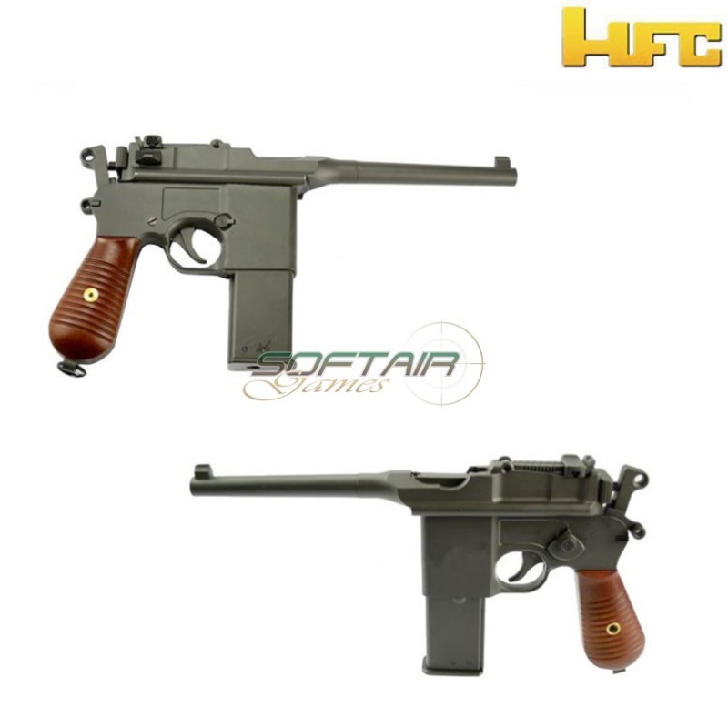 Pistola Mauser Nera a Green Gas CO2 in Abs HG 106S per Softair Walther  Keymore - Shop SoftAir