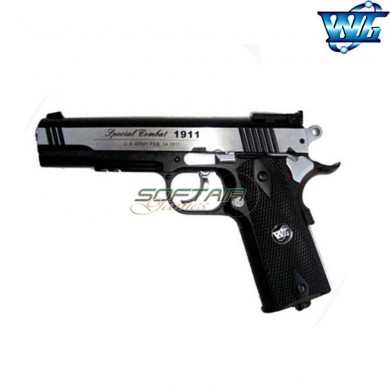 Co2 Pistol Colt 1911bc Win Gun (wg-c601bc)