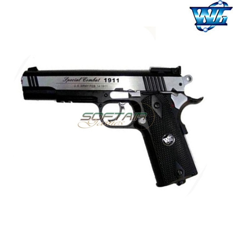 Co2 Pistol Colt 1911bc Win Gun (wg-c601bc)