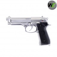 Gbb Pistol M92 Silver We (we-w051s) Gbb Pistol M92 Silver We (we-w051s)