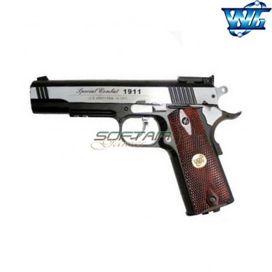 Pistola A Co2 Colt 1911w Win Gun (wg-c601w)