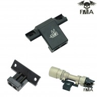 Mil620 Off Set Black Flash Light Mount Fma (fma-tb570)