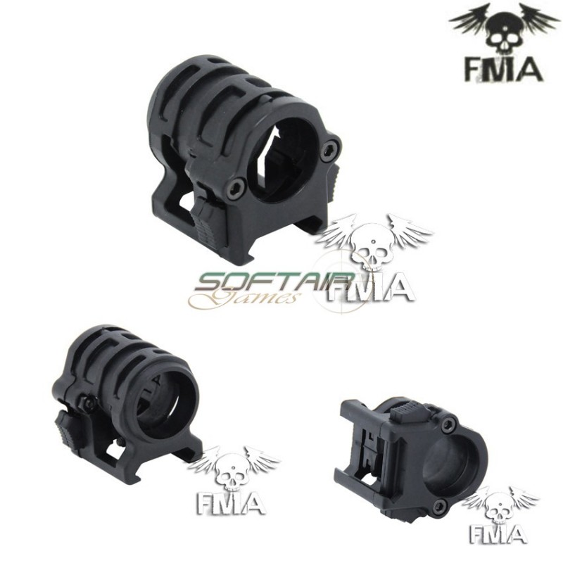 Navy 830" Ring Black Flash Light Mount Fma (fma-tb578)