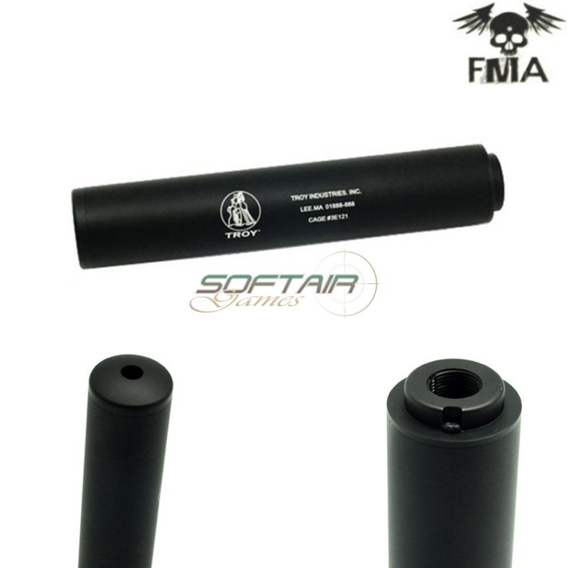 Full Auto Tracer Device 14mm Cw Troy Type 2 Black Fma (fma-tb590) Full Auto Tracer Device 14mm Cw Troy Type 2 Black Fma (fma-tb590)
