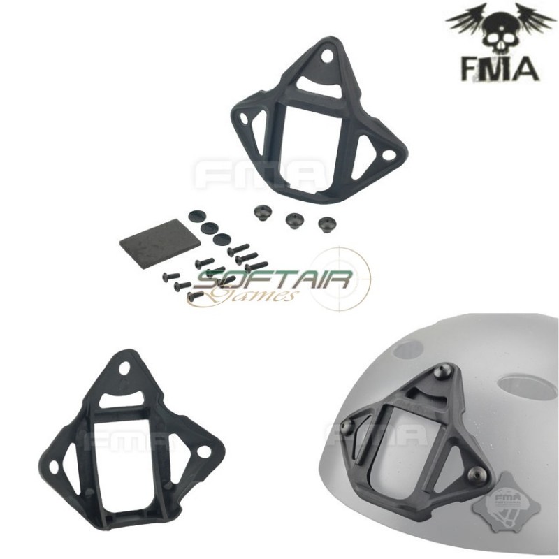 Vas Shroud Style Type 2 Black For Helmets Fma (fma-tb613-bk)