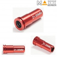 Spingipallino 21.00mm In Alluminio Double O-ring Air Seal Per Ver.2 Aeg Maxx Model (mx-noz2100al) Spingipallino 21.00mm In Alluminio Double O-ring Air Seal Per Ver.2 Aeg Maxx Model (mx-noz2100al)