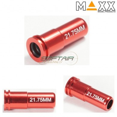 Spingipallino 21.75mm In Alluminio Double O-ring Air Seal Per Ver.2 Aeg Maxx Model (mx-noz2175al)