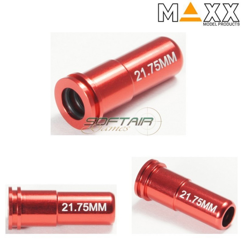 Aluminum Air Nozzle 21.75mm Double O-ring Air Seal For Ver.2 Aeg Maxx Model (mx-noz2175al)