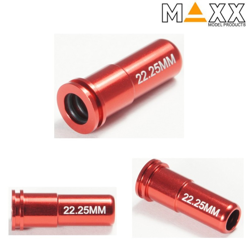 Aluminum Air Nozzle 22.25mm Double O-ring Air Seal For Ver.2 Aeg Maxx Model (mx-noz2225al)