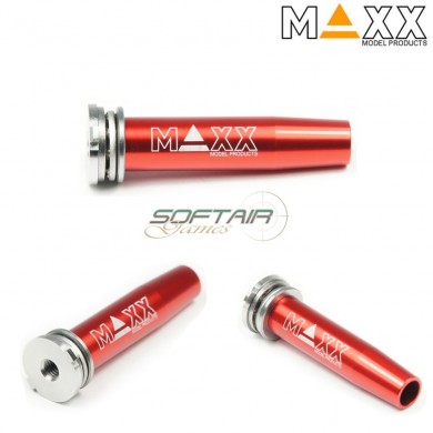 Guidamolla In Acciaio/alluminio Inox Cnc Ball Bearing Per Ver.2 Aeg Maxx Model (mx-spg001s3)