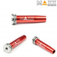 Guidamolla In Acciaio/alluminio Inox Cnc Ball Bearing Per Ver.2 Aeg Maxx Model (mx-spg001s3)