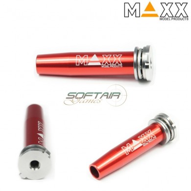 Guidamolla In Acciaio/alluminio Inox Cnc Ball Bearing Per Ver.2 Aeg Maxx Model (mx-spg001s3)