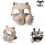 Maschera Sweat Prevent Dark Earth Antigas Con Ventola Fma (fma-tb693)